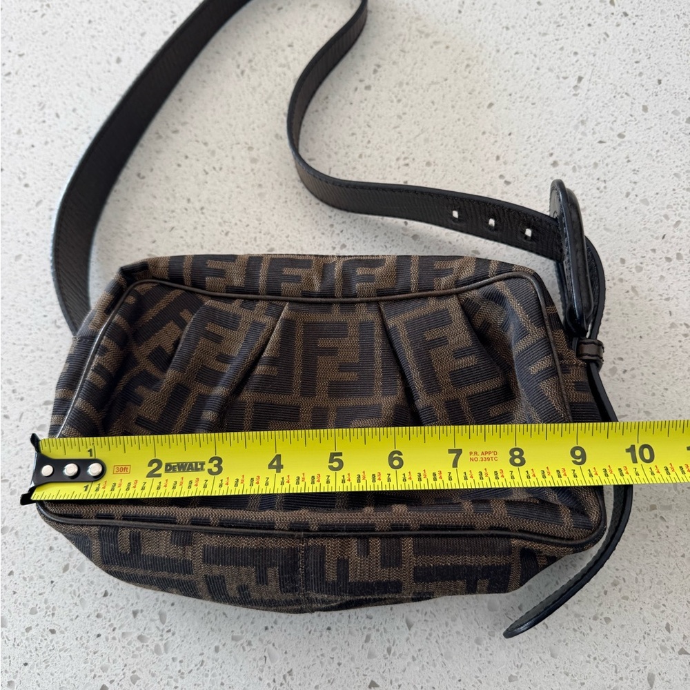 Fendi Brown and Black Monogram Bag